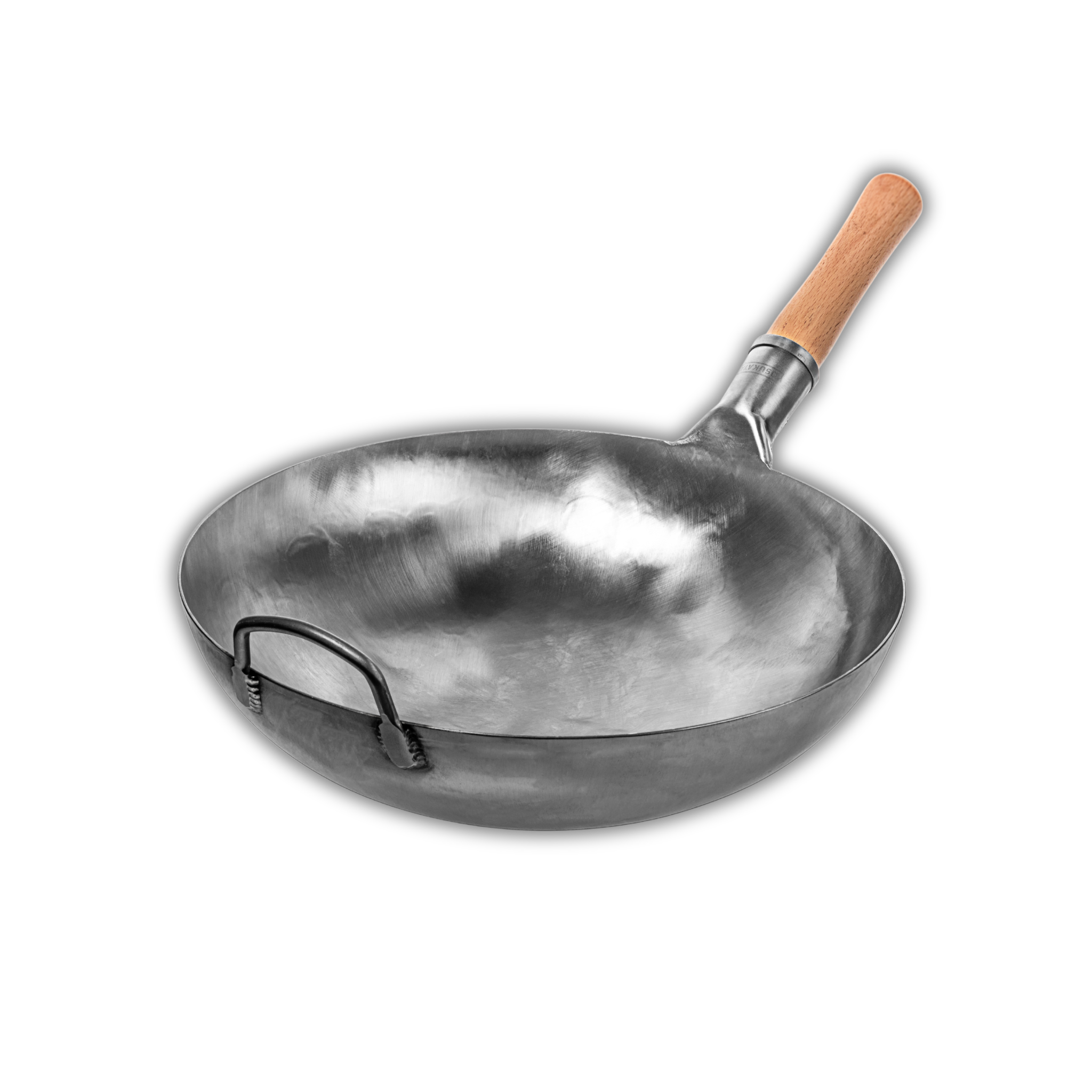 Yosukata Carbon Steel Wok Pan view 4