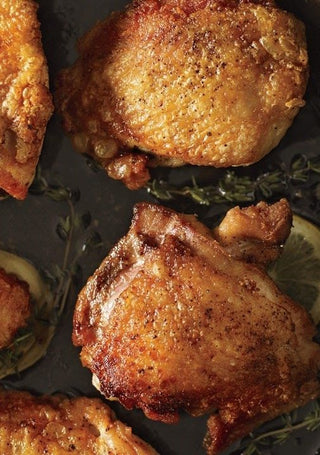 Carbon Steel Skillet Chicken Thighs Recipe