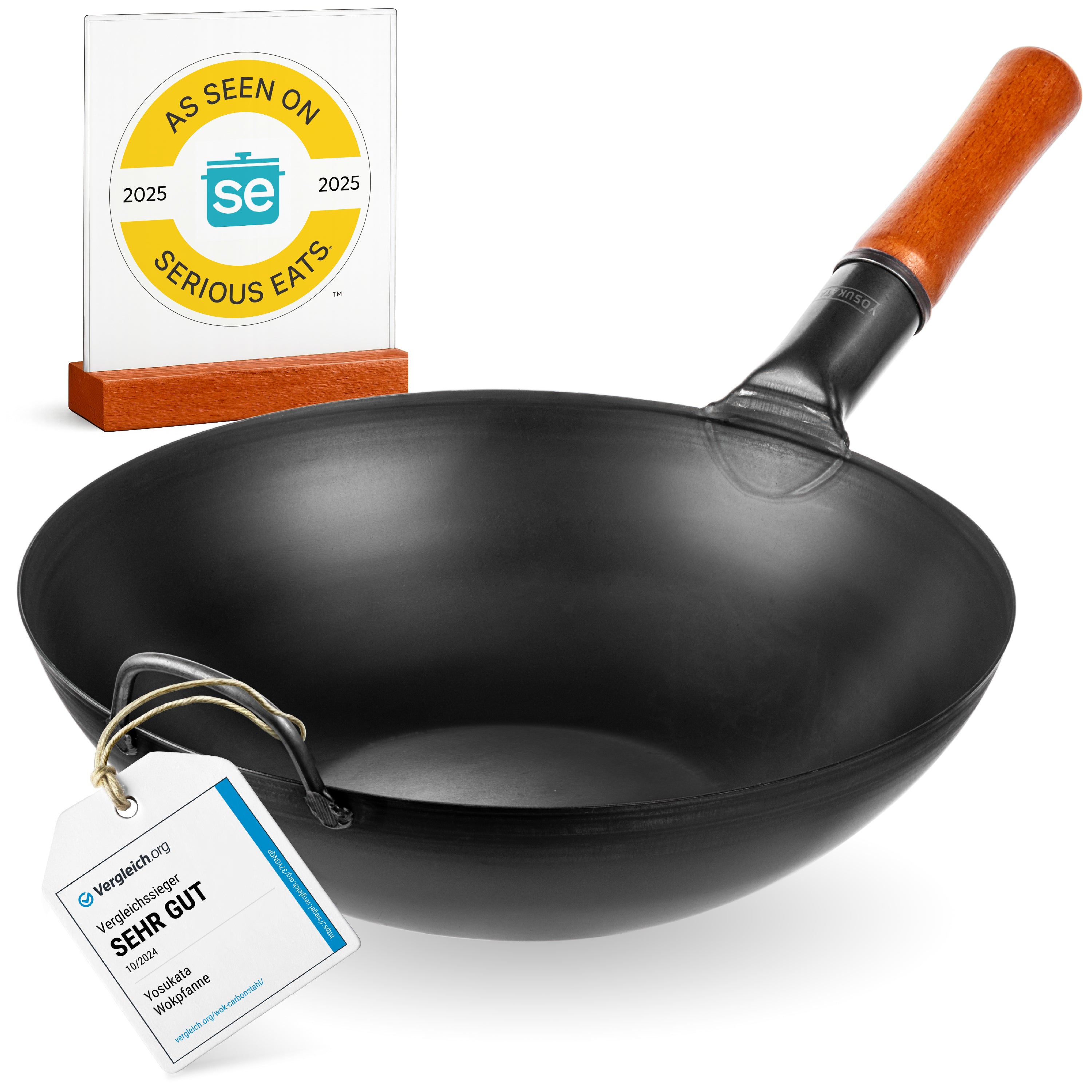 Yosukata Carbon Steel Wok