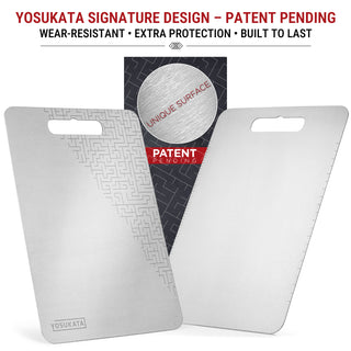 Yosukata 14.6 by 10-inch stainless steel cutting board, alternate view 2