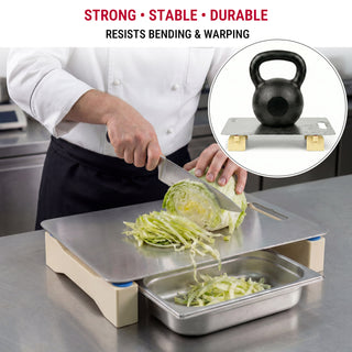 Yosukata 14.6 by 10-inch stainless steel cutting board, alternate view 8