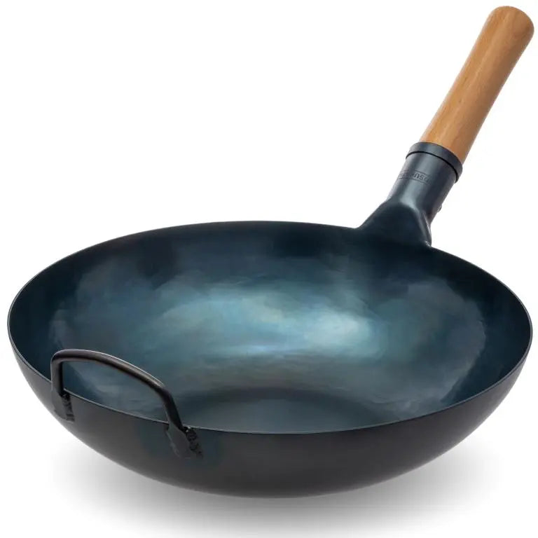 0027218 ヨスカタ 14インチ 丸底カーボンスチール中華鍋 – ブルー Wok_Blue_34_08-768x768.webp?v=