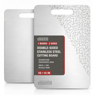 Yosukata 14.6" × 10" Stainless Steel Cutting Board